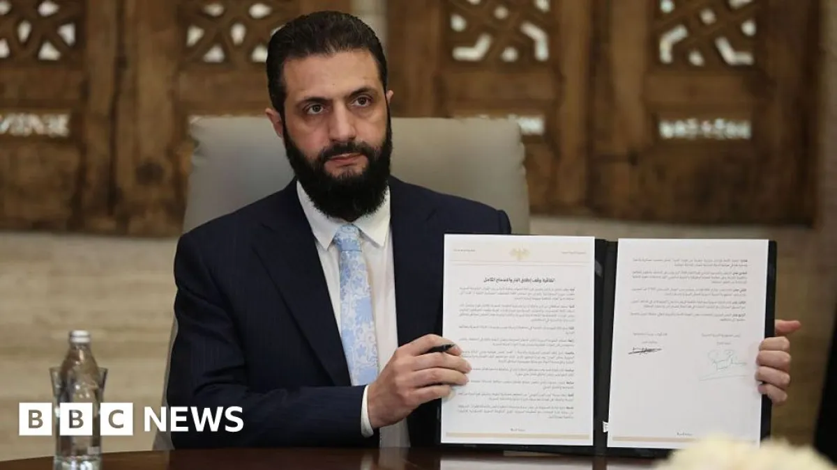 سوريا وقوات سوريا الديمقراطية تتفقان على وقف إطلاق نار ودمج عسكري