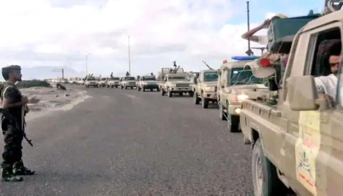 مصدر عسكري يكشف عن مهمة عسكرية قادمة في شبوة .. ويؤكد إعادة تموضع قوات العمالقة بالمحافظة