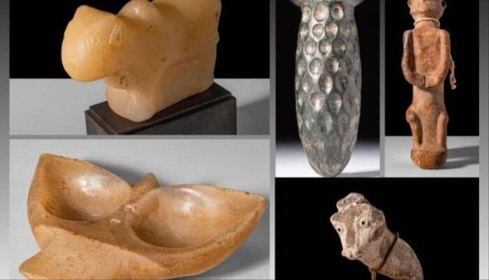 في بريطانيا .. 5 قطع أثرية يمنية نادرة معروضة للبيع في مزاد ابولو بلندن
